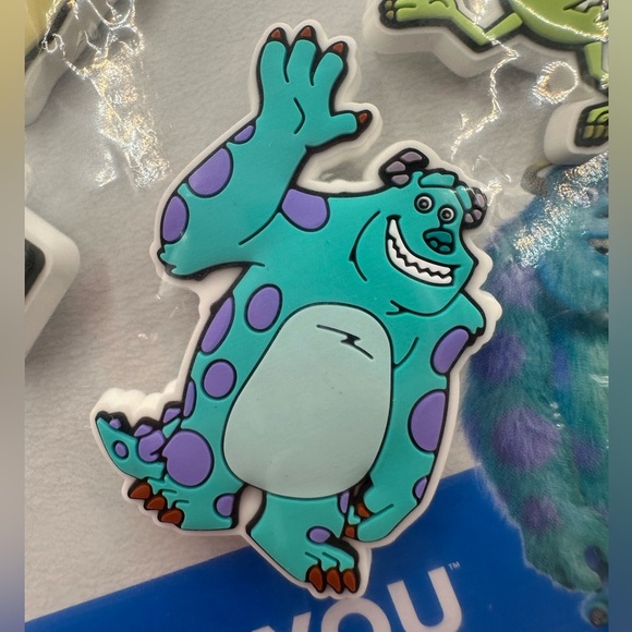 Disney Pixar Monsters Inc Crocs Jibbitz Charms set of 5 NWT - Picture 7 of 9